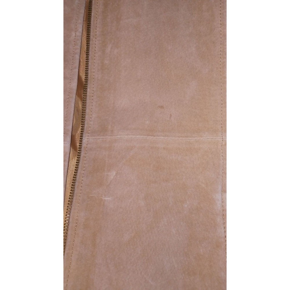 CHEROKEE SUEDE COAT JACKET WOMENS XL LEATHER POCKETS LINED FULL ZIP Y2K - Picture 4 of 5